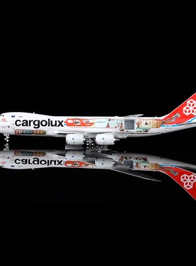 YY Wings 1/400 卢森堡航空B747-8F 货机合金模型 LX-VCF/LX-VCM