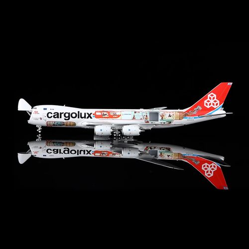 YY Wings 1/400 卢森堡航空B747-8F 货机合金模型 LX-VCF/LX-VCM