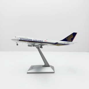 YY Wings 1/400新加坡航空9V-SMU B747-400 合金飞机航模礼品玩具
