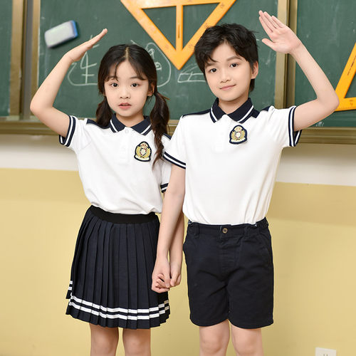 园服两件套男女童小学校服