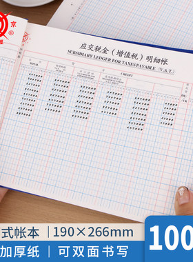 乙式626应交税金增值税明细帐页