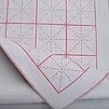 加厚书画毛毡米子格书画毡书画毡垫子50*70cm/50张起价初学画毡