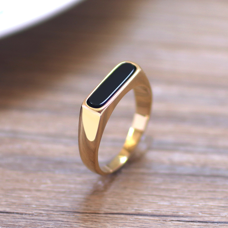 戒指女高级感时尚玛瑙食指戒