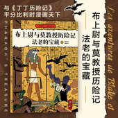 布上尉与莫教授历险记 与丁丁历险记同分天下 法老 后浪正版 宝藏 古埃及探险故事连环画 欧洲漫画书 后浪漫图像小说