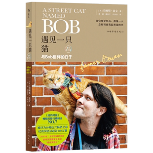 后浪正版 遇见一只猫 与Bob相伴的日子 流浪猫鲍勃 中文版 詹姆斯波文 伦敦街猫记 当Bob来敲门 人生成长暖心励志读物