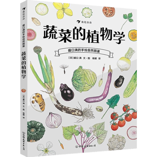 后浪正版现货 蔬菜的植物学 盛口满的手绘自然图鉴 儿童插图科普百科绘本书籍