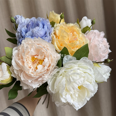 3头牡丹王富贵牡丹芍药花束