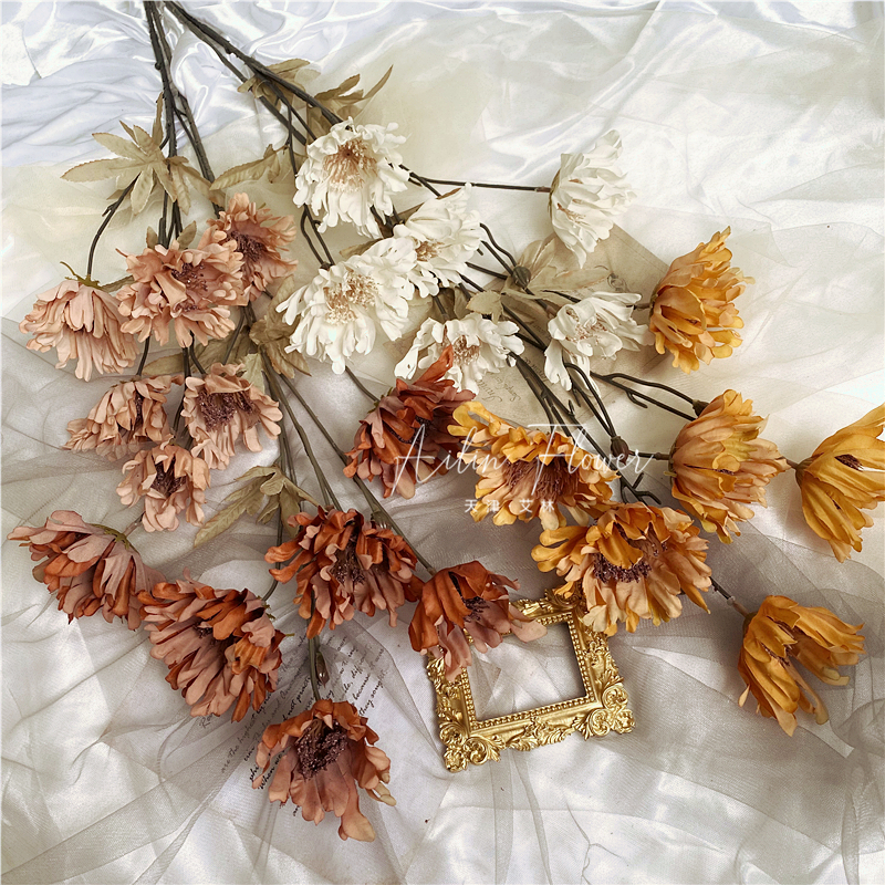 6头菊欧式向日葵婚礼堂雏菊油画