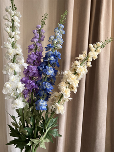 1.4米超长大花飞燕 仿真花飞燕草紫罗兰风信子挑高婚庆家居摆放