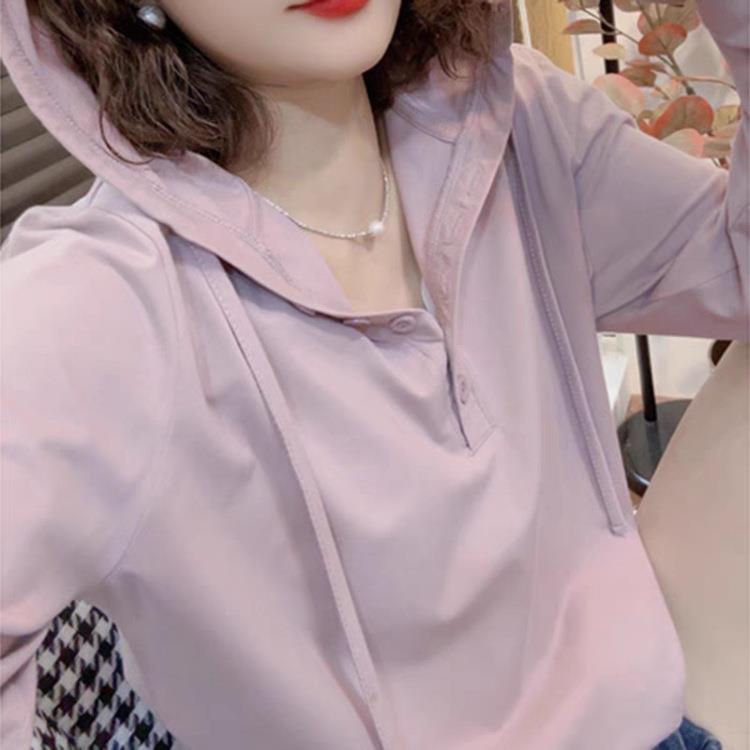 匹马棉卫衣女海岛棉卫衣女款埃及棉卫衣女款春季新款简约纯色连帽
