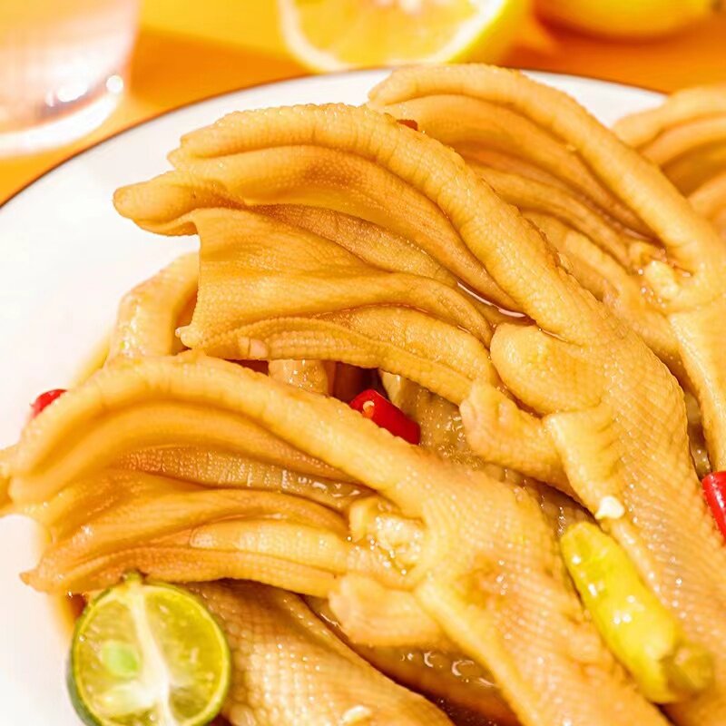 湖北荆州特产小胡鸭泰式泡椒鸭掌238g泡椒鸭爪休闲零食小吃泡鸭掌