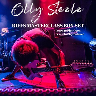 JTC大师班 Olly Steele - Riffs Masterclass 1至2套教学示范谱例