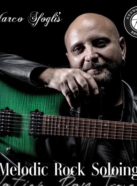 旋律摇滚Marco Sfogli's Melodic Rock Soloing 101视频伴奏谱例