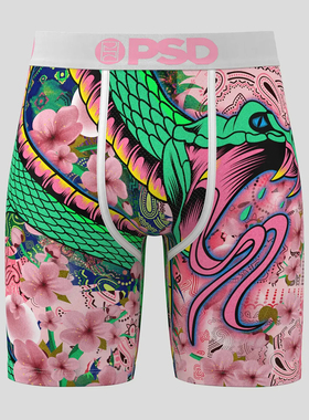 欧美潮牌PSD男士五分裤短裤运动篮球裤紧身ins风夏日个性平角内裤