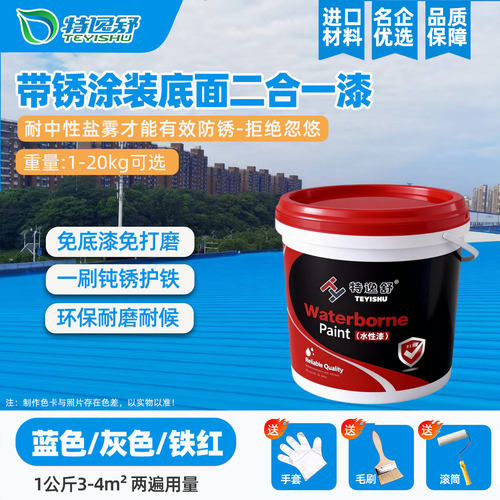 特逸舒彩钢瓦翻新专用漆底面2合1