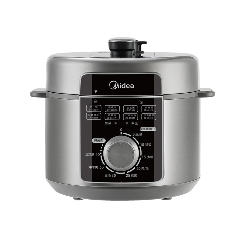 Midea/美的 MY-E6329电压力锅6L煲煮粥炖煮家用多功能电饭锅双胆