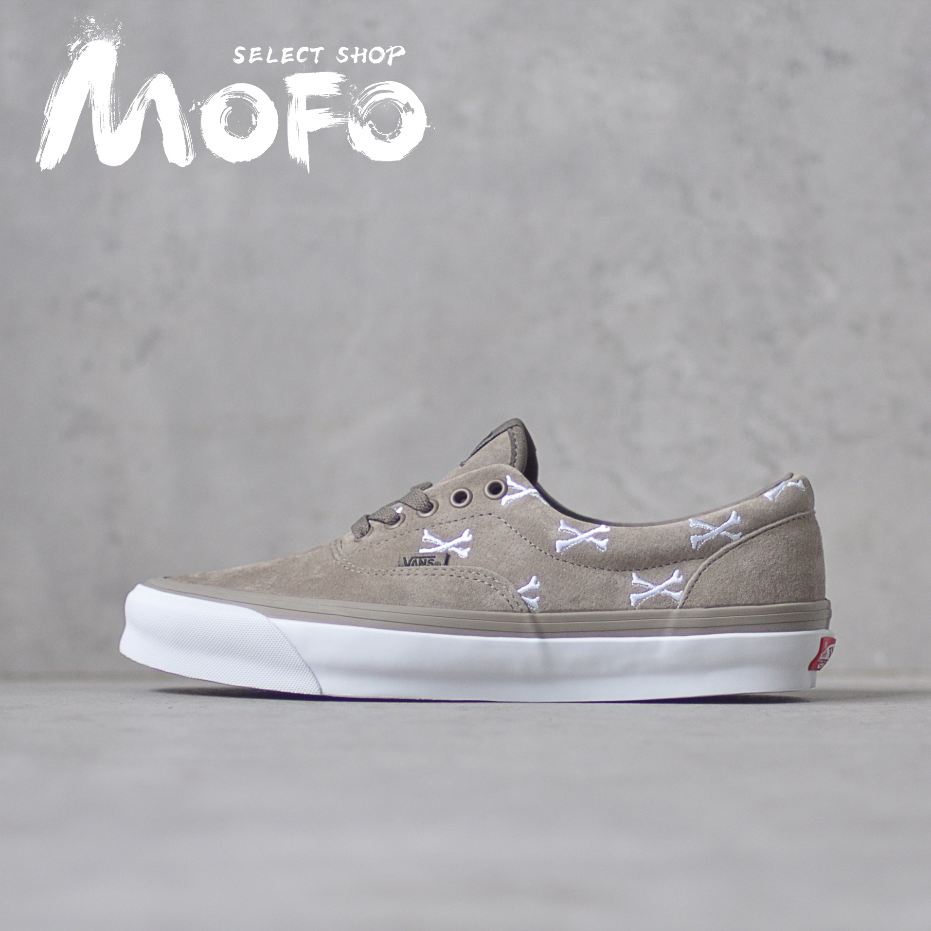 vans滑板鞋男女绑带WTAPS