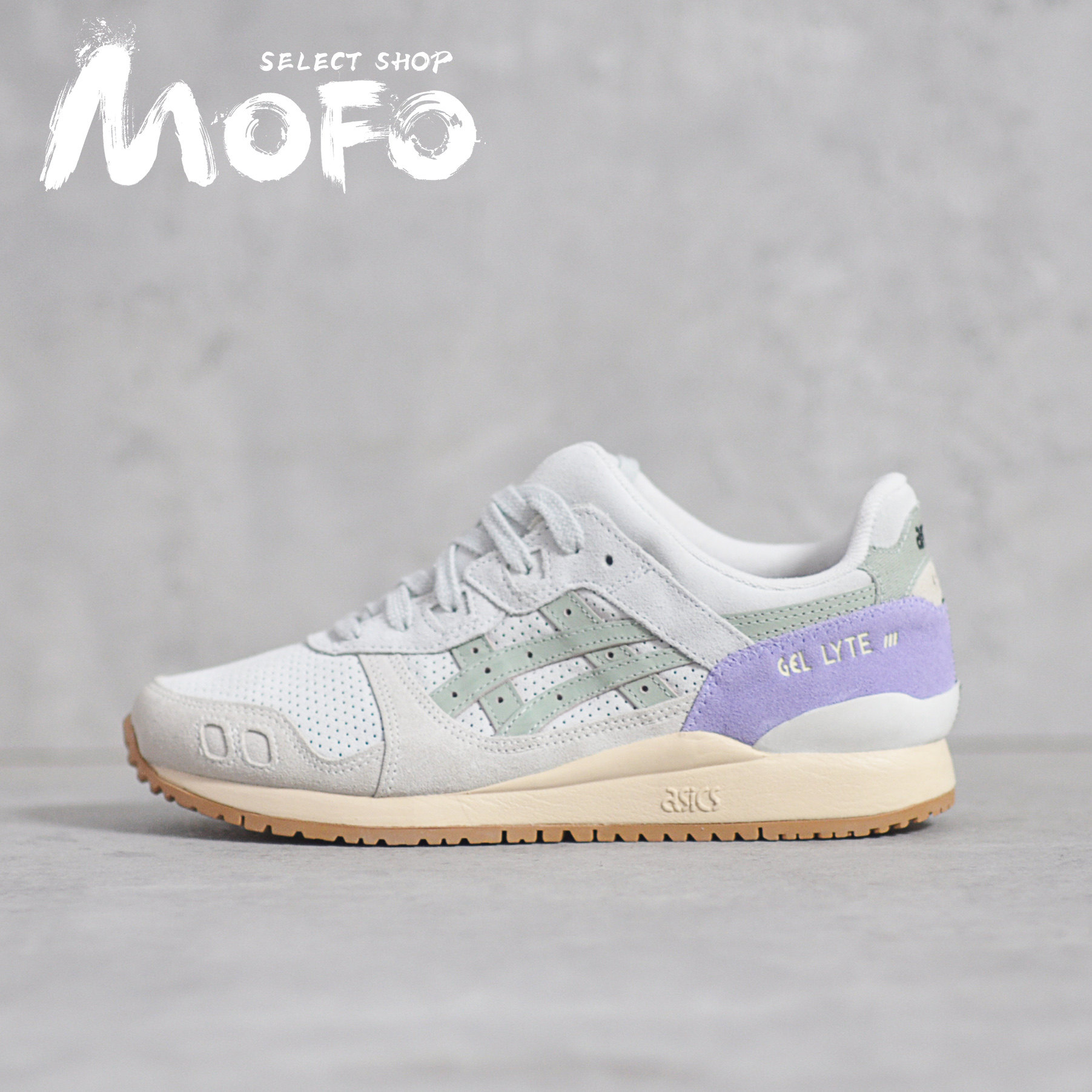 afew x asics gel-lyte iii og 复古慢跑鞋 1201a479-023