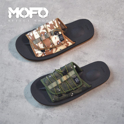 陈冠希CLOT JUICEx SUICOKE Alienegra Desert Camo迷彩沙漠拖鞋