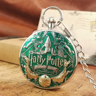 哈利波特周边八音盒怀表可放照片