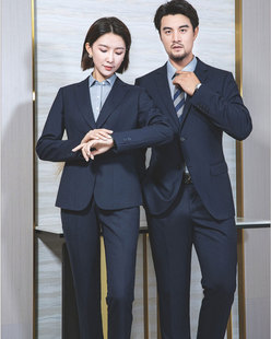 式 气质白领企业正装 西装 商务职业套装 工作服 男女同款 高端商务多款