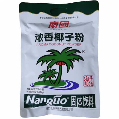 海南特产南国浓香速溶椰子粉好喝