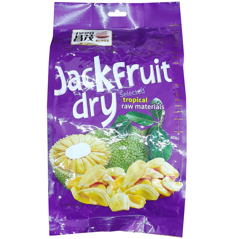 海南特产批零昌茂菠萝蜜干238克脱水急冻水果干果脯零食买2袋划算
