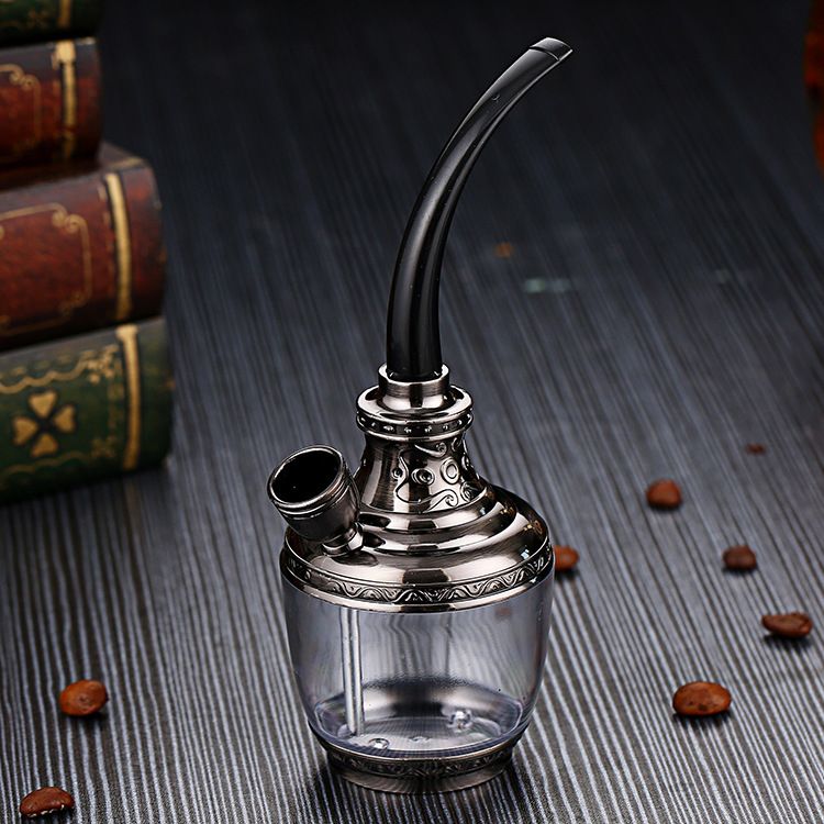 爆款酒吧AS水烟斗过滤器 可清洗锌合金过滤焦油ABS水烟壶温州