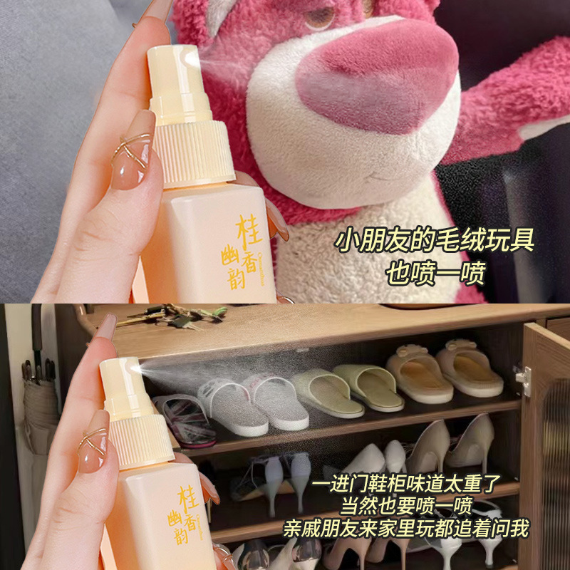 爆款【工厂直供】天然花香衣物香氛喷雾去除味持久伪体香女士香水