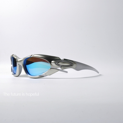 机甲风格偏光UV400小众酷炫墨镜