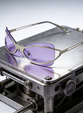 无框前卫UV400防晒太阳镜