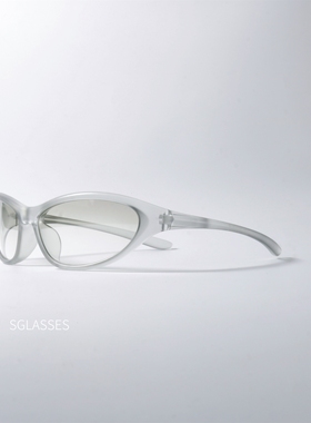 Y2K环绕UV400防晒小众太阳镜