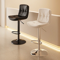 吧台椅升降高脚凳家用旋转靠背酒吧凳子收银台椅子前台商用高脚椅