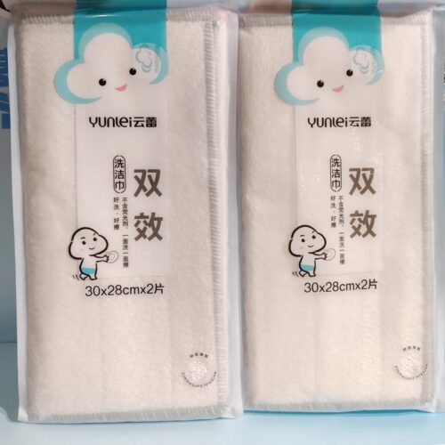 云蕾纤维双效双面洗碗布洗洁布