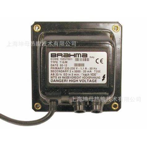 T16/M 220-230V布拉玛点火变压器