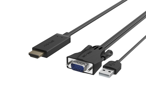 迈拓维矩HDMI转VGA线1.8米