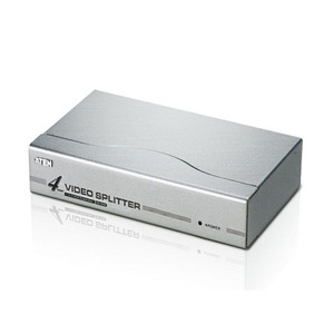 ATEN vs94A 4口分屏器VGA分配器VGA分频器4端口一进四出