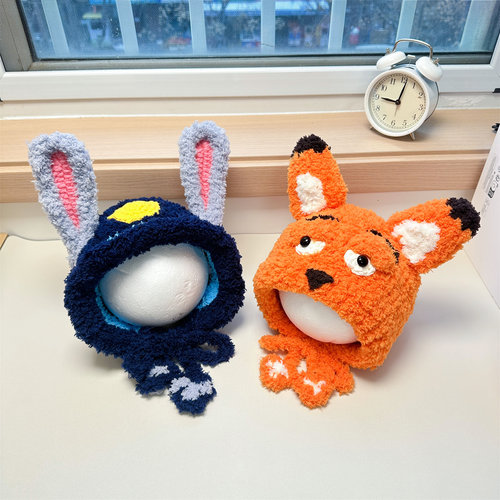 diy朱迪尼克珊瑚绒钩织材料包