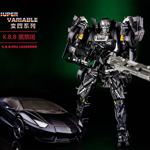 变形玩具禁闭赏金猎人兰博基尼跑汽车男孩机器人金刚模型合金正版