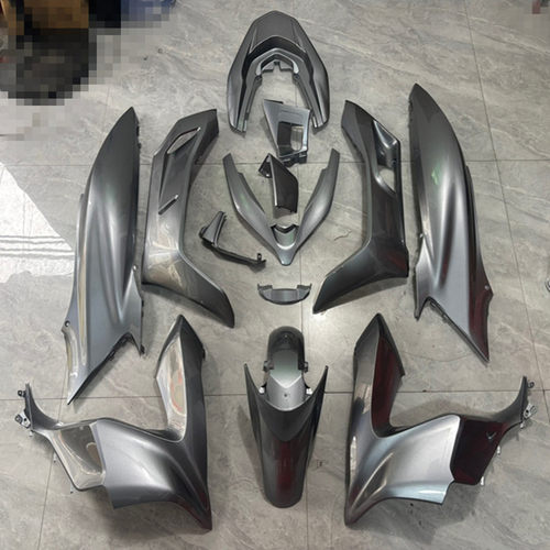 适用于18-21年PCX150全车外壳板件前挡泥板左右大灯边板机械银