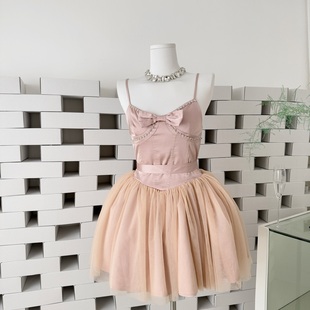 YETINGXI 生日的意义/公主裙收腰重工蓬蓬裙千金贵气小礼裙