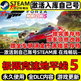 极限竞速:地平线5 Steam激活自己库里Forza Horizon全DLC电脑游戏