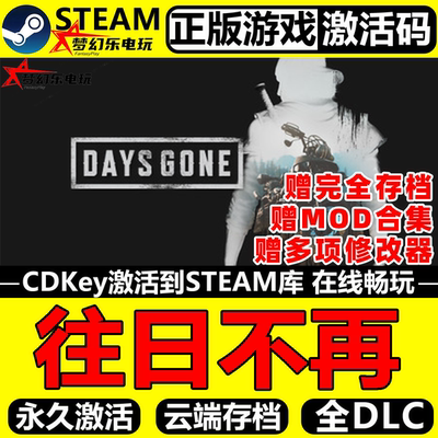 往日不再Steam激活码CDKey入库