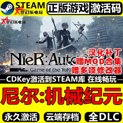 尼尔机械纪元Steam激活码入库