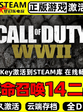使命召唤14二战 Call of Duty WWII steam激活码Key入库CDK 全DLC