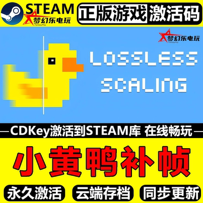 LosslessScaling小黄鸭补帧CDK