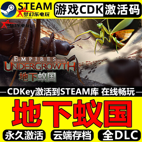地下蚁国Steam激活码入库游戏