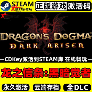 龙之信条黑暗觉者 正版Steam激活码CDKey入库 全DLC开放世界游戏