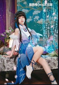 cos服装王者荣耀原皮幻纱之灵西施cosplay服装现货