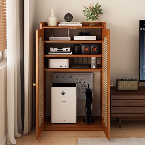 路由器机顶盒电线收纳架